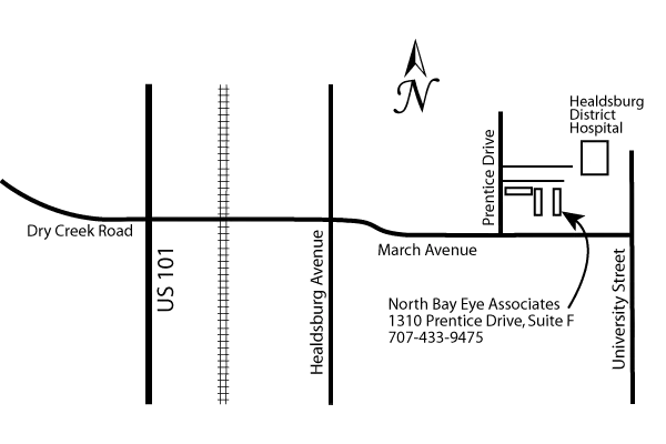 North Bay Eye Associates Healdsburg Location